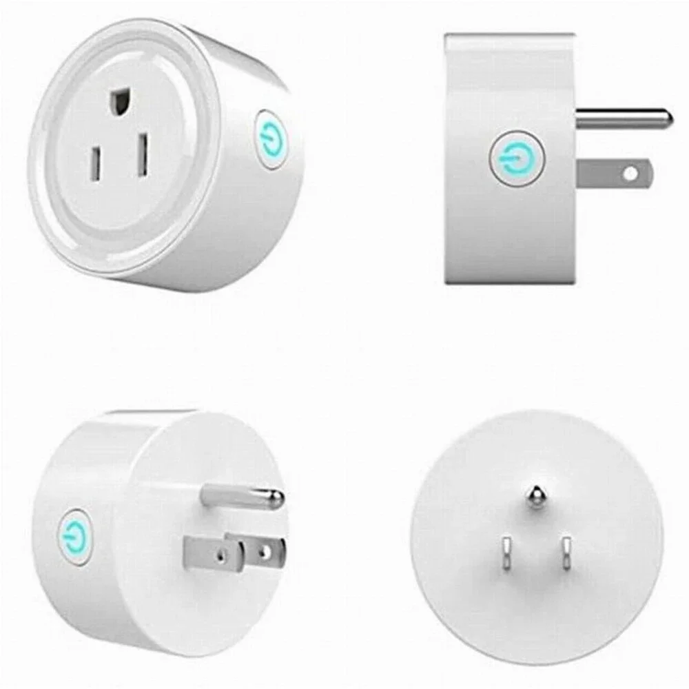 4 Pack Smart Plug Socket Outlet Voice Control Works with Alexa and Google